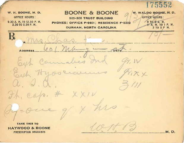 Cannabis Prescription