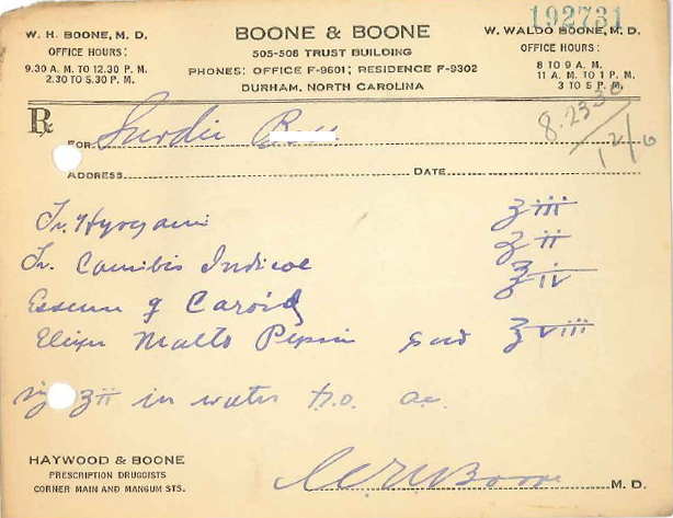 Cannabis Prescription