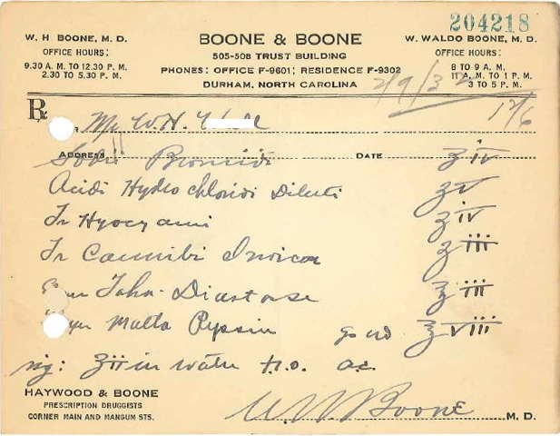 Cannabis Prescription