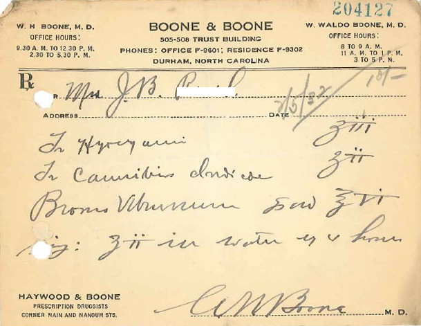 Cannabis Prescription